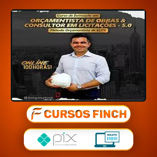 Curso de Formação em Orçamentista de Obras e Consultor em Licitações - Murilo Reis