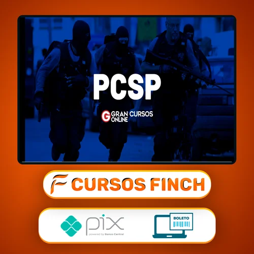 PCSP Polícia Civil do Estado de São Paulo: Delegado de Polícia (Preparação para Prova Escrita + Simulados + Diferenciais Exclusivos) - Gran Cursos