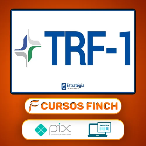 Pacote - TRF 1ª Região (Técnico Judiciário - Área Administrativa) Pacote Completo - Estratégia Concursos