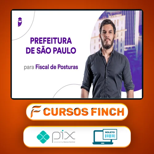 Pacote - Prefeitura de São Paulo (Fiscal de Posturas) Pacotaço - Pacote Passo Estr - Estratégia Concursos