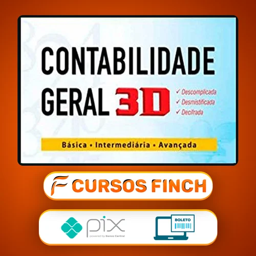 Contabilidade Geral 3D - Sérgio Adriano