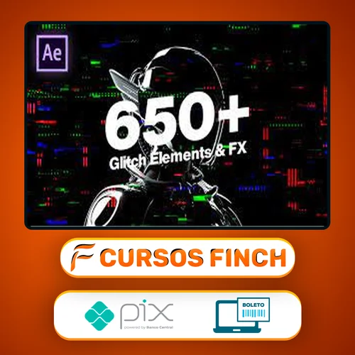 [PACK] Videohive: 650+ Glitch Elements - VCGMotion [INGLÊS]