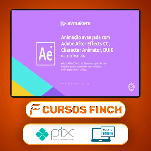 Animação Avançada com Adobe After Effects CC, Character Animator, DUIK e outros Scripts - AvMakers