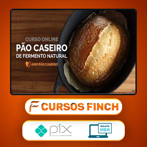 Curso Pão Caseiro com Fermentação Natural - Adriano Ribeiro