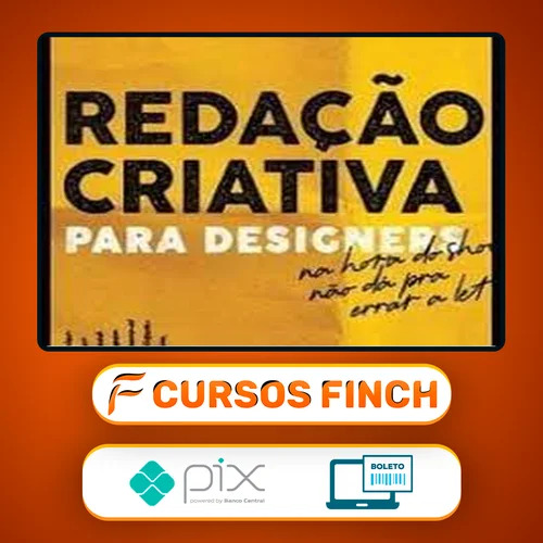 Redação Criativa Para Design - Thomaz Vianna