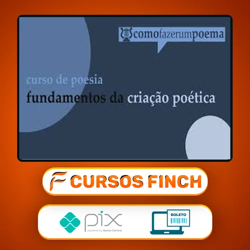 Curso de Poesia Fundamentos da Criação Poética - Autor Desconhecido