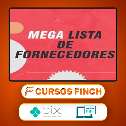 Mega Lista De Fornecedores - Diversos Autores