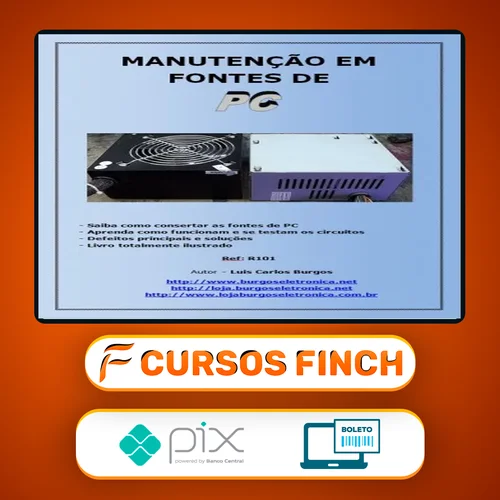 Manutenção em Fontes de PC - Luis Carlos Burgos