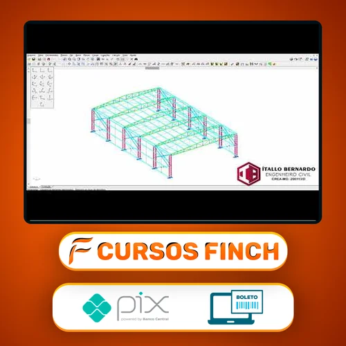 Dimensionamento de Edificio em Aço e Estruturas Mistas - Ítallo Bernardo