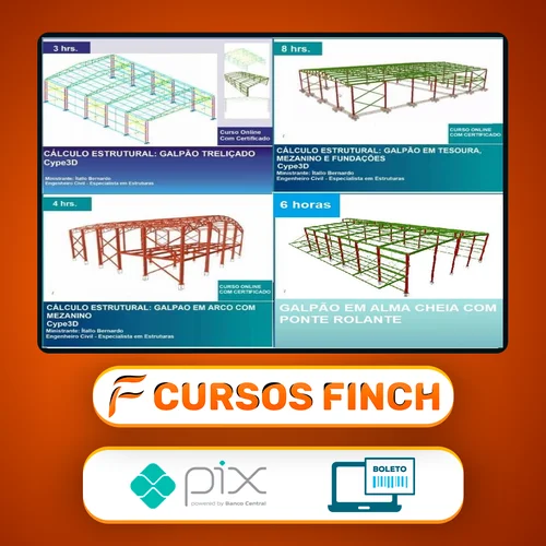 Curso Calculo e Otimização de Coberturas Metálicas - Ítallo Bernardo