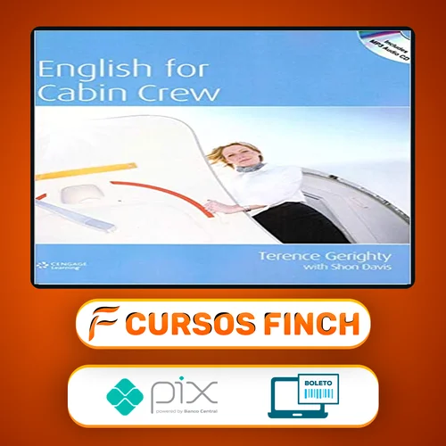 English For Cabin Crew Bre: Student Book + Audio Cd - Gerihty Terence [Inglês]