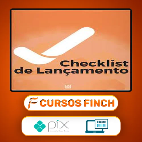 Checklist de Lançamento - Ana Paula Perci