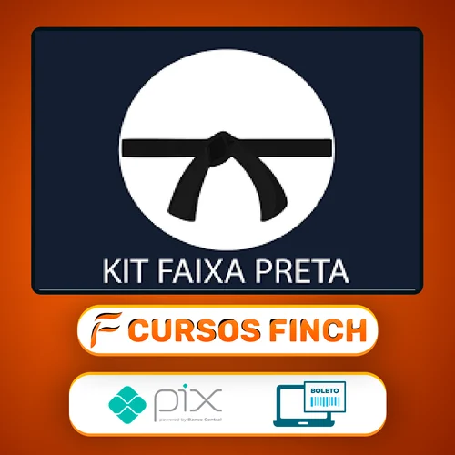 Kit Faixa Preta - Rodrigo Mourão