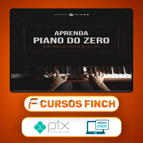 Aprenda Piano Do Zero: Método Simples - Jonathan Alex