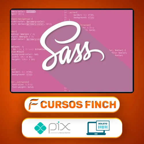 Curso Completo de Sass/Scss: do Iniciante ao Avançado - Tássio Gonçalves