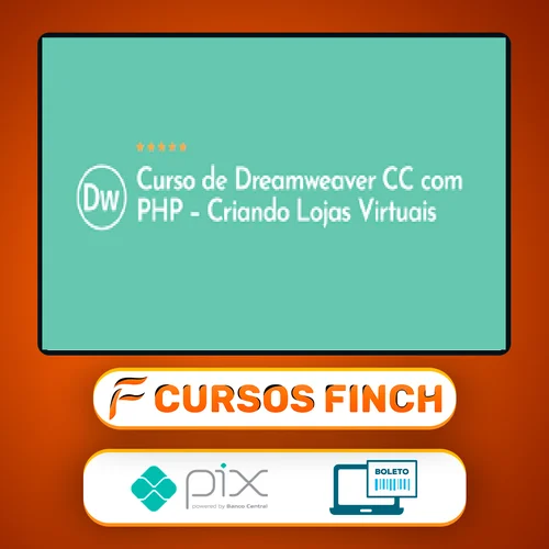 Curso de Dreamweaver Cc com Php: Criando Lojas Virtuais - Denilson Bonatti