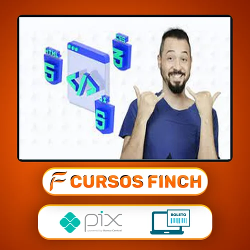 Front-End Design Essencial: Html, CSS e JS Completo do Zero - Brunão Souza