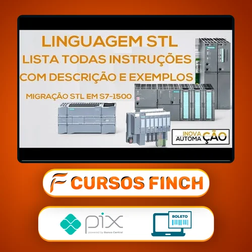 Aprenda Linguagem Stl do Clp da Siemens - Wagner Sombra