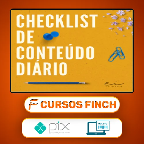 Checklist de Conteúdo Diário - Ei Social Media