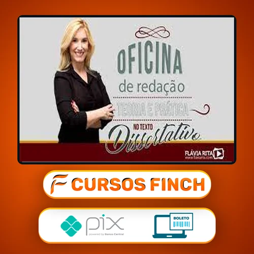 Oficina de Redação e Teoria Texto Dissertativo - Flávia Rita