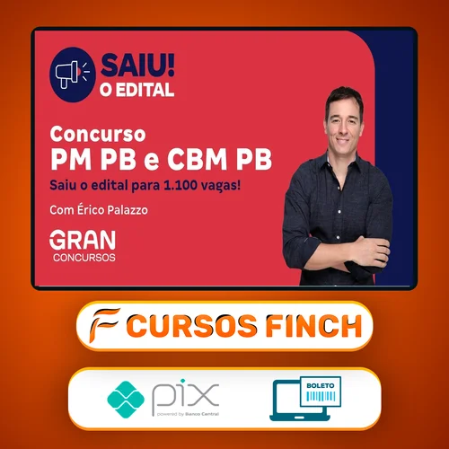 PM PB: Soldado PM, Combatente (QPC) (Pós-Edital) - Gran Cursos Online